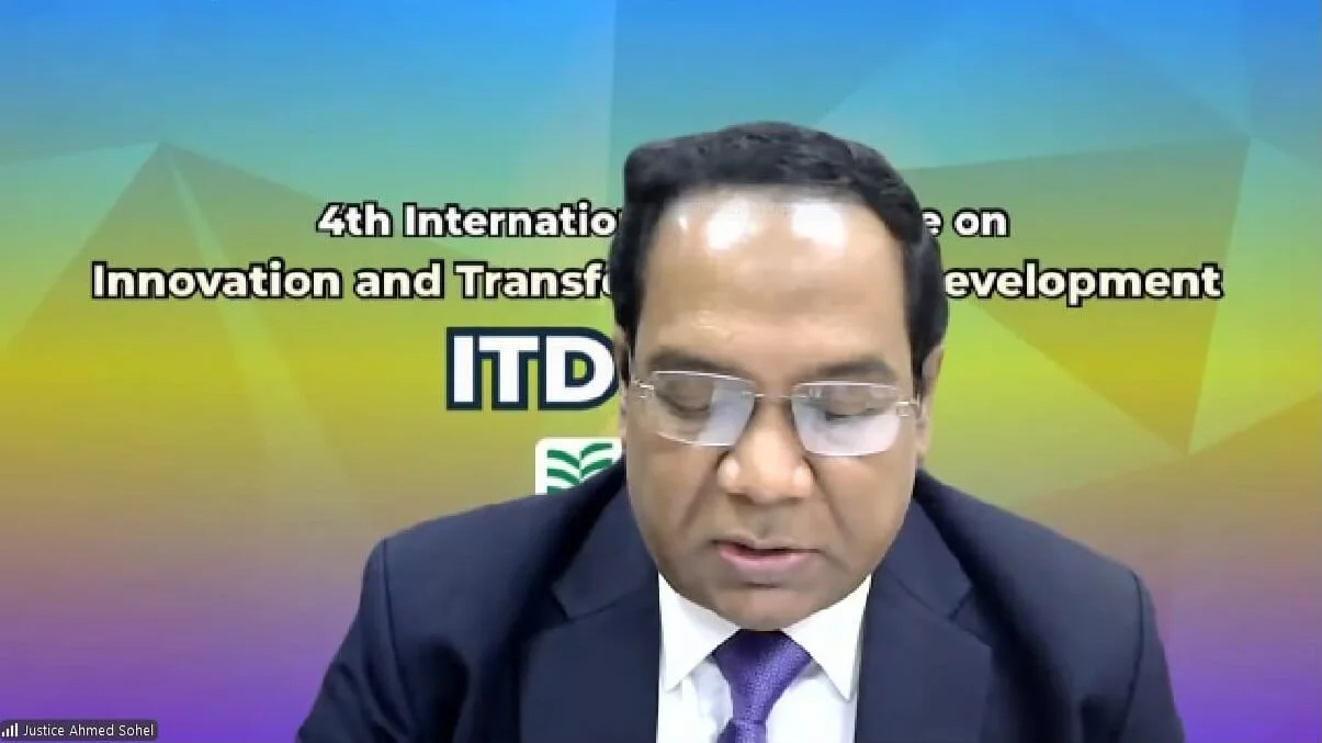 অনলাইন এডিআর বিচারব্যবস্থাকে আরও দ্রুত ও স্বচ্ছ করবে: আইটিডি ২০২৫ সমাপনী অনুষ্ঠানে বিচারপতি আহমেদ সোহেল