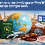 ২০২৬ সালেও পাসপোর্ট সূচকে শীর্ষে সিঙ্গাপুর, বাংলাদেশের অবস্থান কত?